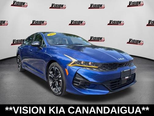 Sapphire Blue 2022 Kia K5 GT-Line