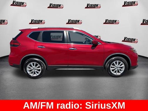 Palatial Ruby 2017 Nissan Rogue SV