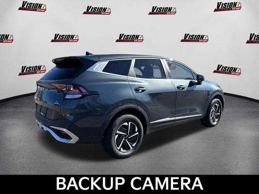 Gravity Gray 2025 Kia Sportage Hybrid LX