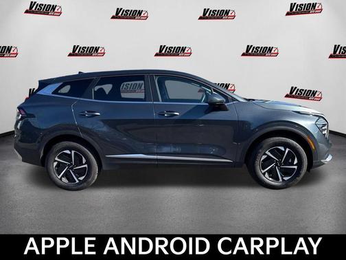 Gravity Gray 2025 Kia Sportage Hybrid LX