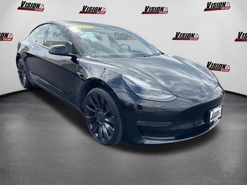Black 2023 Tesla Model 3 Performance