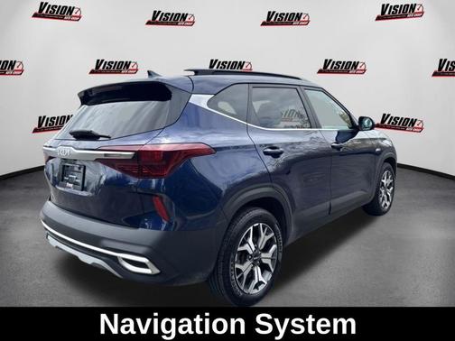 Dark Ocean Blue 2023 Kia Seltos EX
