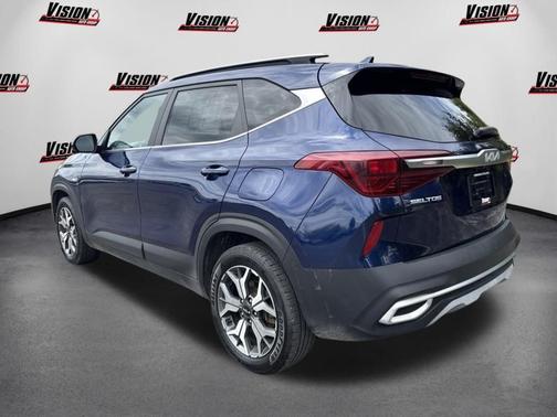 Dark Ocean Blue 2023 Kia Seltos EX