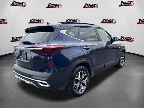 Dark Ocean Blue 2023 Kia Seltos EX
