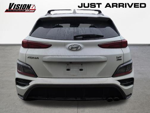 Lunar White 2022 Hyundai KONA N Line
