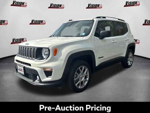Alpine White Clearcoat 2023 Jeep Renegade Latitude
