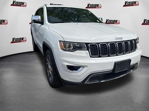 Bright White Clearcoat 2019 Jeep Grand Cherokee Limited