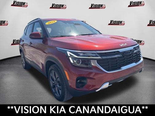 Mars Orange 2024 Kia Seltos S