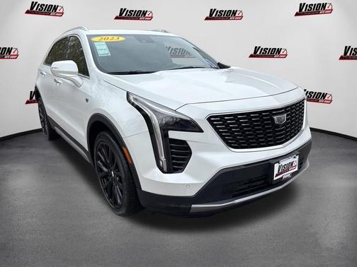 Crystal White 2023 Cadillac XT4 Premium Luxury