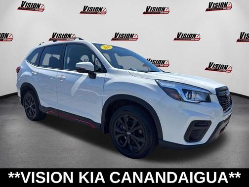 Crystal White Pearl 2020 Subaru Forester Sport
