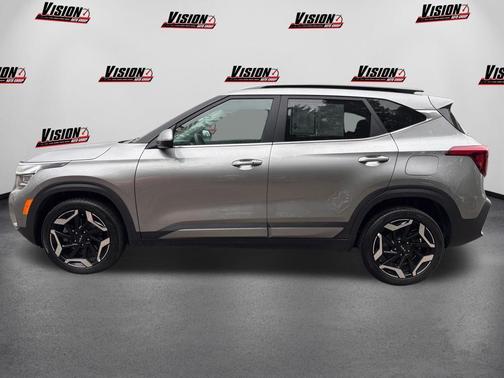 Steel Gray 2024 Kia Seltos SX