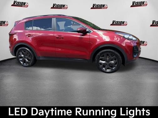 Hyper Red 2022 Kia Sportage Nightfall