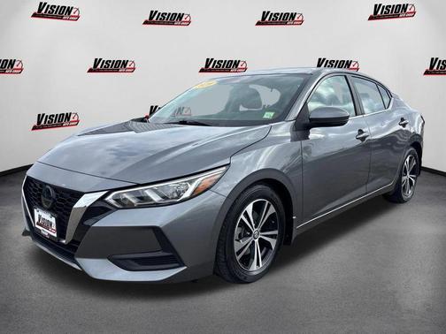 Gun Metallic 2020 Nissan Sentra SV