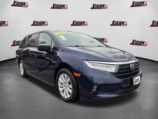 Obsidian Blue Pearl 2022 Honda Odyssey LX