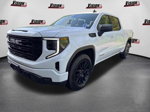 Summit White 2023 GMC Sierra 1500 Elevation