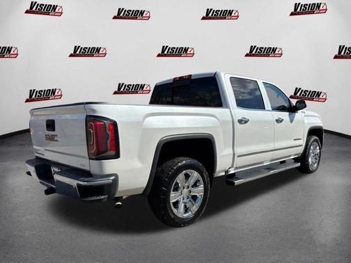 White Frost Tri-Coat 2018 GMC Sierra 1500 SLT