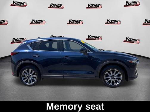 Deep Crystal Blue Mica 2021 Mazda CX-5 Grand Touring