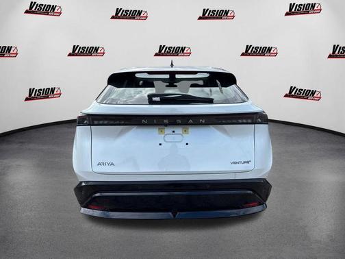 2 Tone White / Black Roof 2023 Nissan ARIYA VENTURE+