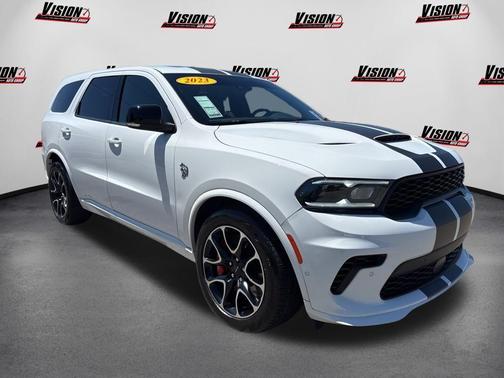 White Knuckle Clearcoat 2023 Dodge Durango SRT Hellcat