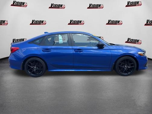 Blue 2022 Honda Civic Sport