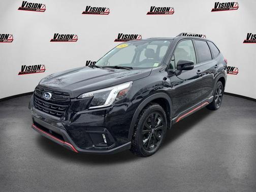 Crystal Black Silica 2023 Subaru Forester Sport