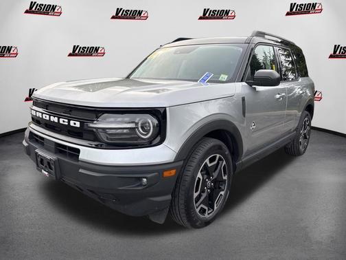 Silver Metallic 2021 Ford Bronco Sport Outer Banks