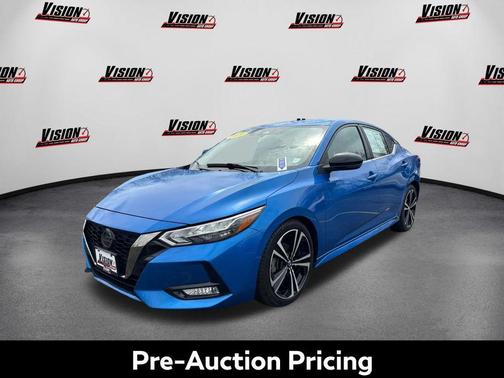 Electric Blue Metallic 2020 Nissan Sentra SR