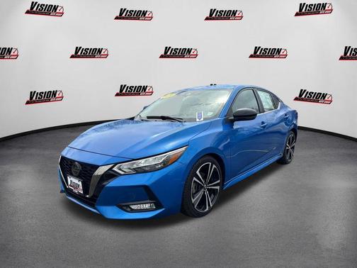 Electric Blue Metallic 2020 Nissan Sentra SR