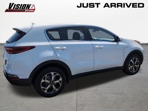 Clear White 2020 Kia Sportage LX