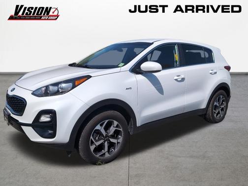 Clear White 2020 Kia Sportage LX