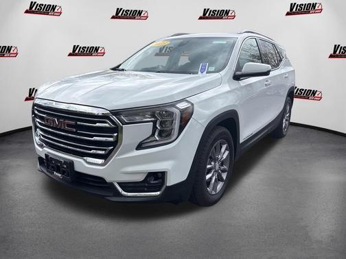 Summit White 2023 GMC Terrain SLT