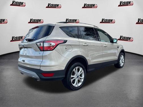 White Gold Metallic 2018 Ford Escape SE