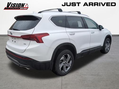 Quartz White 2022 Hyundai TUCSON Hybrid Blue