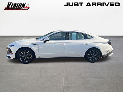 White 2024 Hyundai SONATA SEL