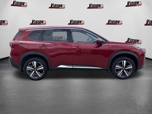 Scarlet Ember 2021 Nissan Rogue SL