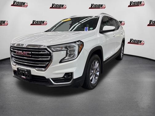 Summit White 2023 GMC Terrain SLT