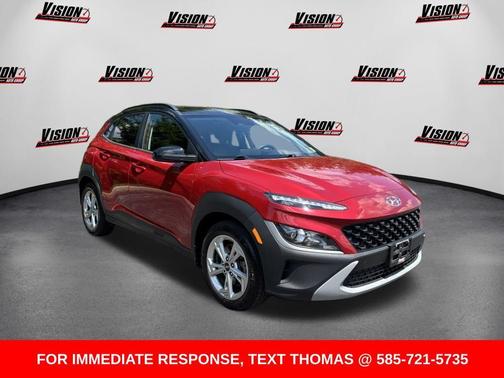 Pulse Red 2022 Hyundai KONA SEL