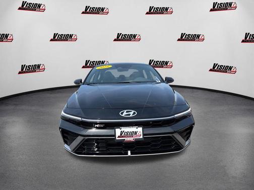 Black 2025 Hyundai ELANTRA N Line