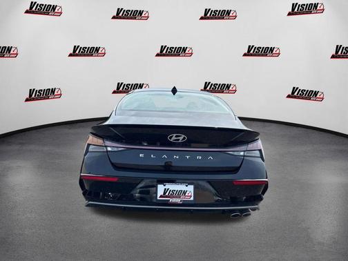 Black 2025 Hyundai ELANTRA N Line