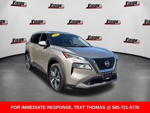 Champagne Silver 2021 Nissan Rogue SL