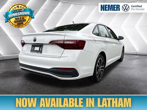Pure White 2024 Volkswagen Jetta 1.5T Sport