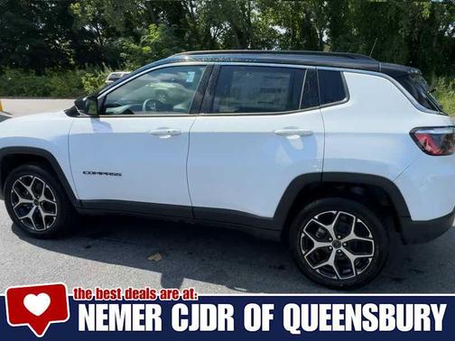 Bright White Clearcoat 2026 Jeep Compass Limited
