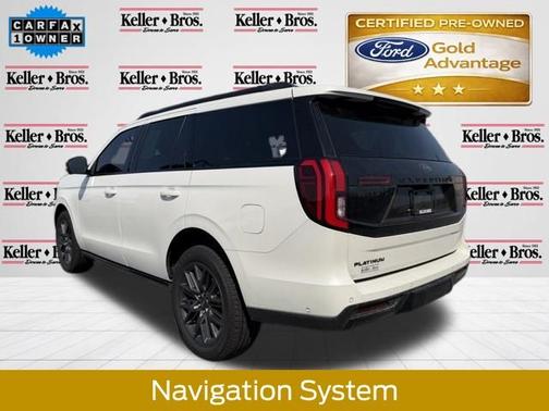 STAR WHITE MET TRI-COAT 2025 Ford Expedition PLATINUM
