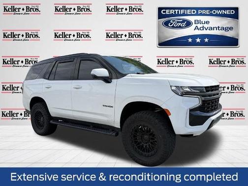 Summit White 2021 Chevrolet Tahoe Z71