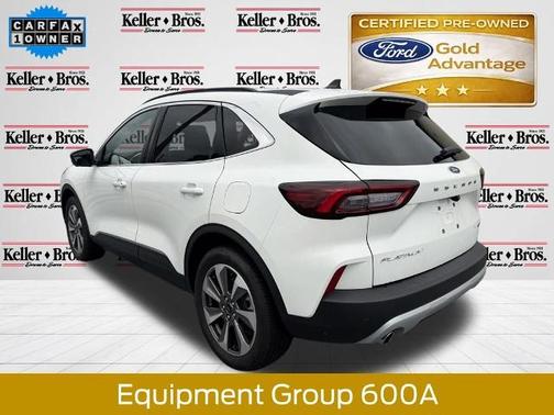 STAR WHITE METALLIC TRI-COA 2025 Ford Escape PLATINUM