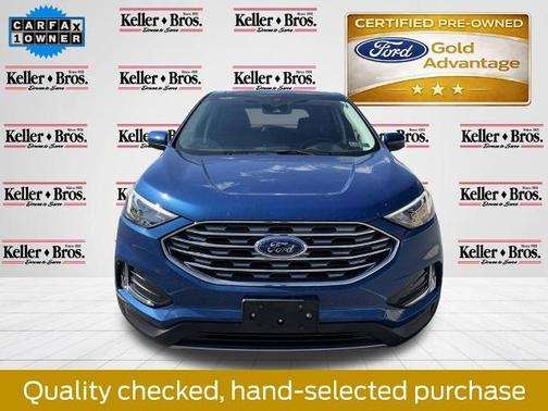 ATLAS BLUE 2022 Ford Edge SEL