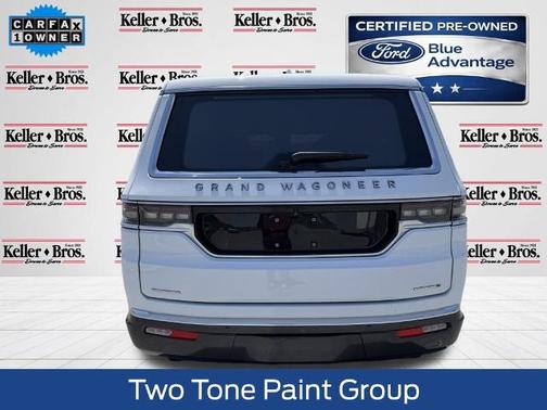 Bright White Clearcoat 2022 Jeep Grand Wagoneer SERIES III