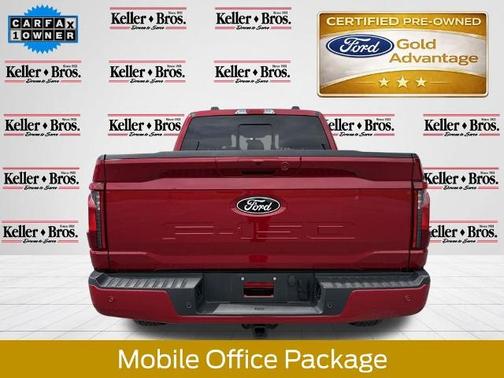 RAPID RED MET TINTED CC 2024 Ford F-150 XLT