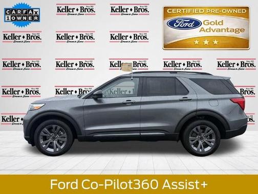 CARBONIZED GRAY METALLIC 2024 Ford Explorer XLT