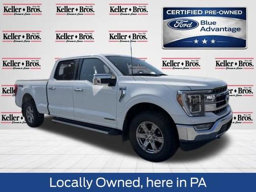 STAR WHITE METALLIC TRICOAT 2021 Ford F-150 LARIAT